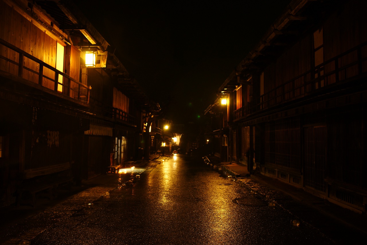 ③雨の宿場町