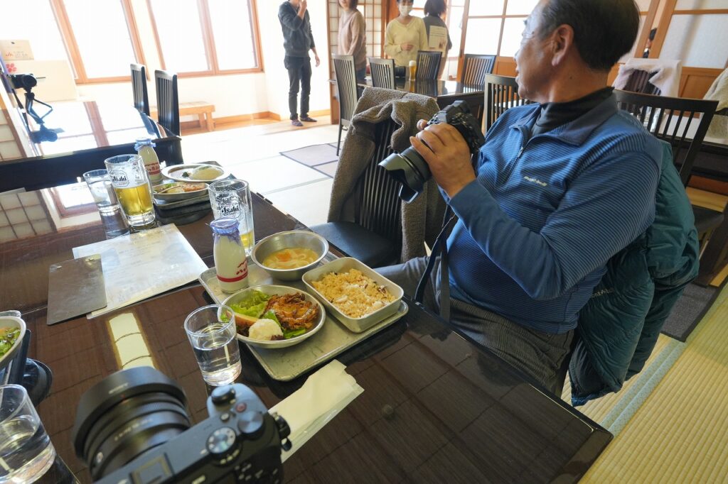 撮影会ご報告　ほうとう給食