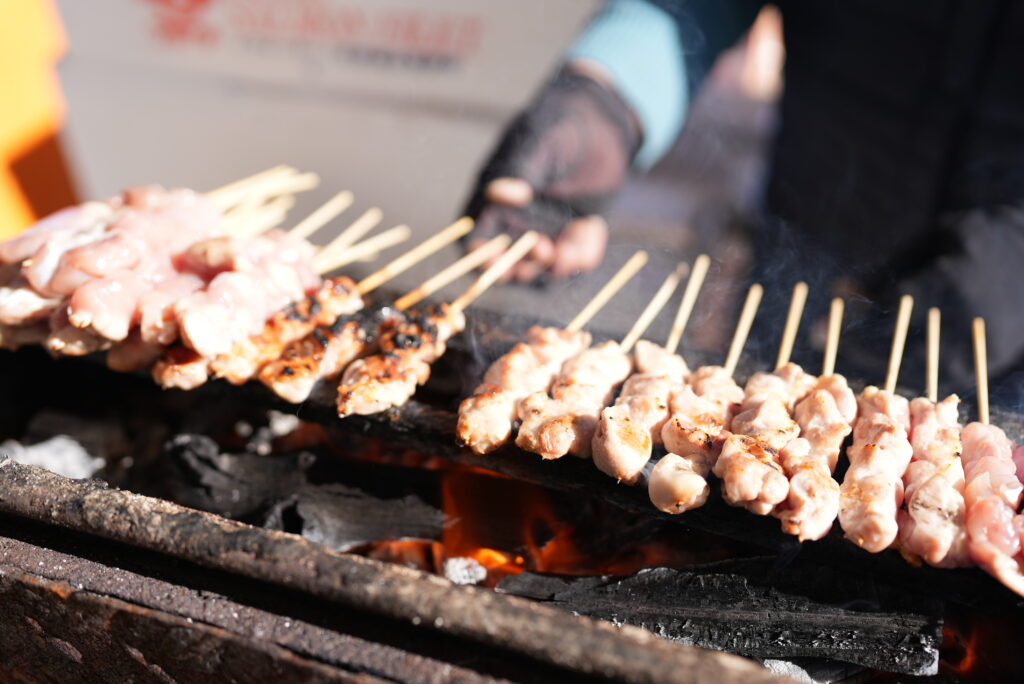 ２０２４初売り焼き鳥