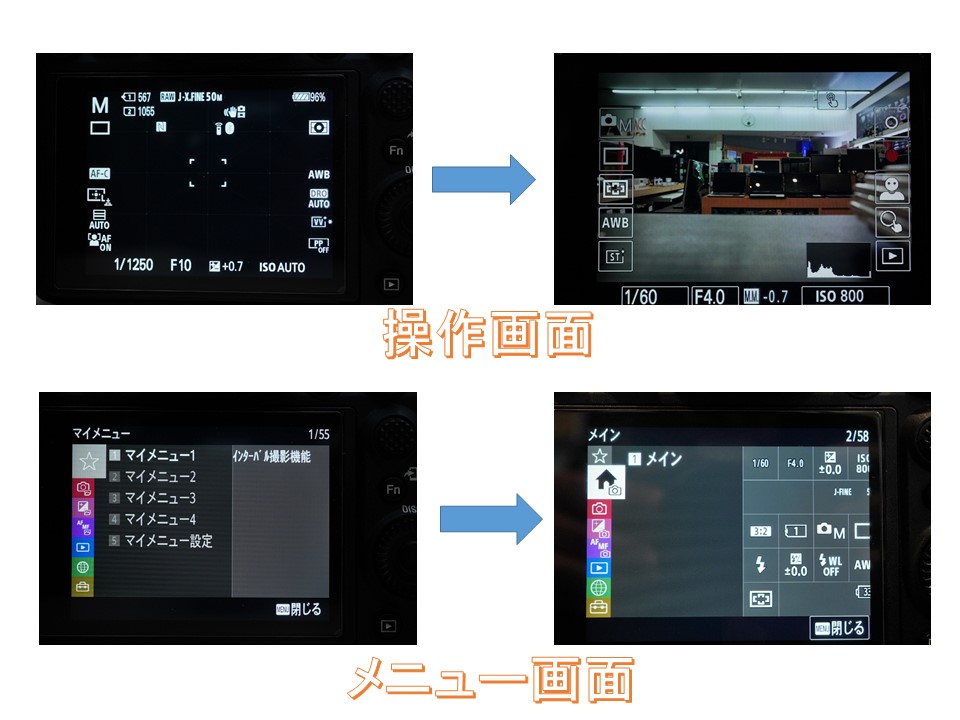 ソニーのカメラ怒涛アプデα１画面